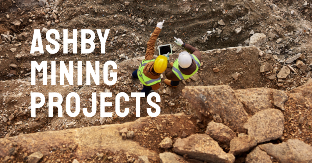A featured image for a blog post about Ashby Mining gold mining