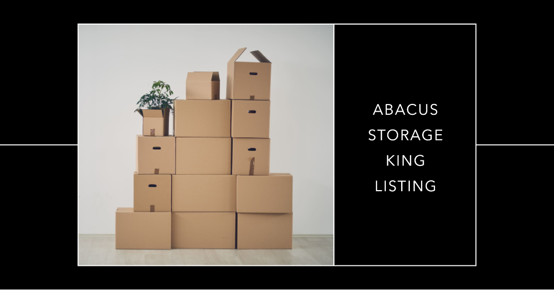 Featured Image for a blog post about Abacus Storage King Company Listing